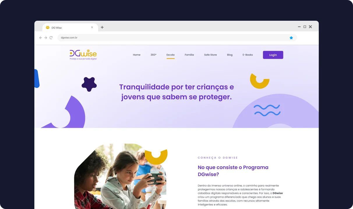DG Wise — detalhe do projeto 7